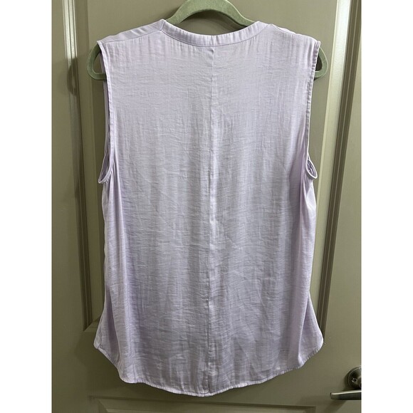 Banana Republic purple Blouse Large - Picture 4 of 7